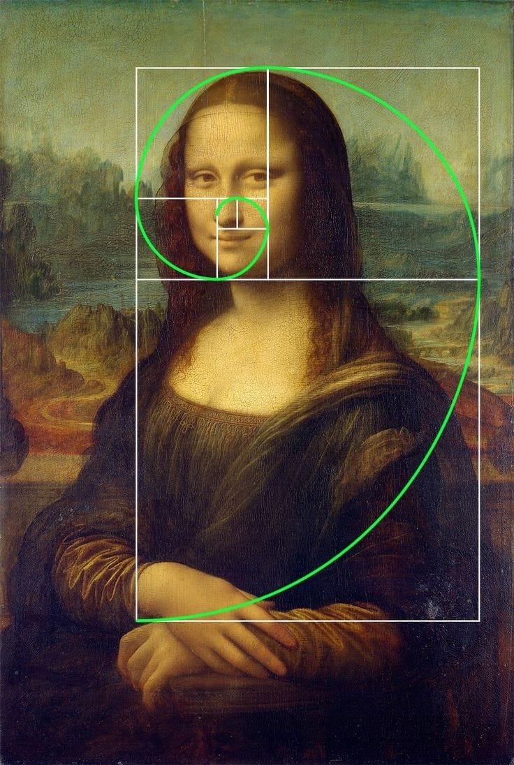 CosmoPure provient du nombre d'or comme la Joconde de Léonard de Vinci, Monna Lisa