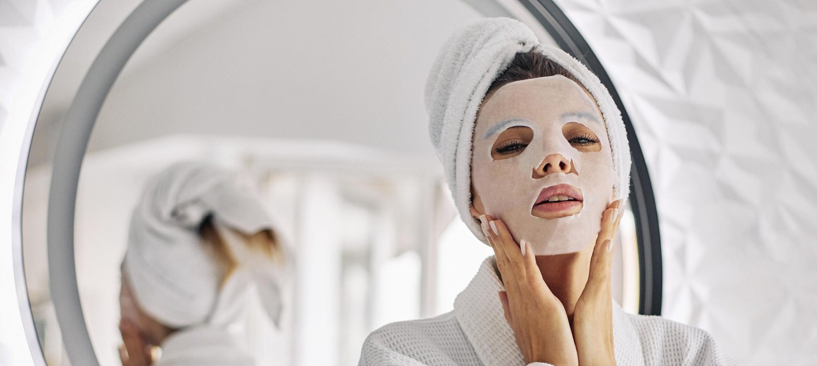 Regenerating Collagen Face Mask Présentation vue-des-3-soins-CosmoPure